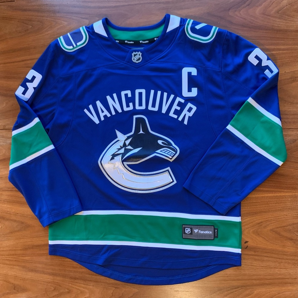 Vancouver Canucks Sedin NHL Jersey